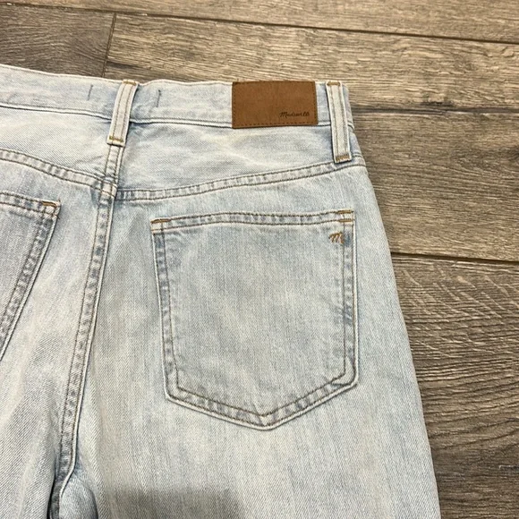 •  Madewell • Women’s The Perfect Vintage Straight Jean in Ferman Wash Blue 25 - Picture 5 of 5